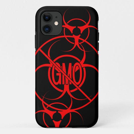 Aucun OGM coque iphone Biodanger OGM iPhone 5 Coqu (Dos)