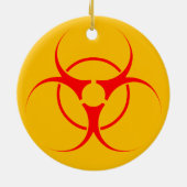 Aucun OGM Ornement Biodanger OGM Avertissement Déc (Dos)