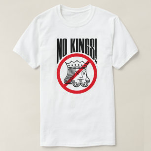 AUCUN ROI - Manifestation de Trump - T-shirt