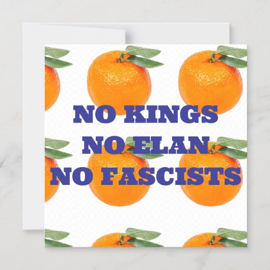 AUCUN ROYAUME NON ELAN AUCUN FASCISTE MAGNET (Recto)