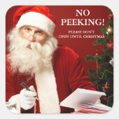 Aucun Stickers Cadeau du Père Noël de Pékin (Devant)