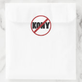 Aucun Stickers Kony (Sac)