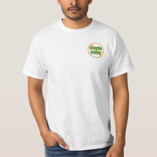 Aucun T-shirt de charabia (Devant)