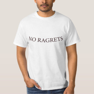 Aucun T-shirt de mâle de Ragrets