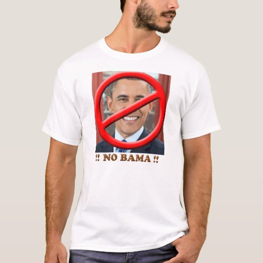 Aucun T-shirt d'Obama (Devant)