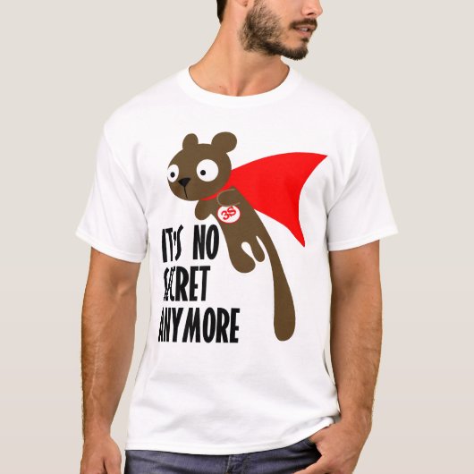 Aucun T-shirt secret d'écureuil (Devant)