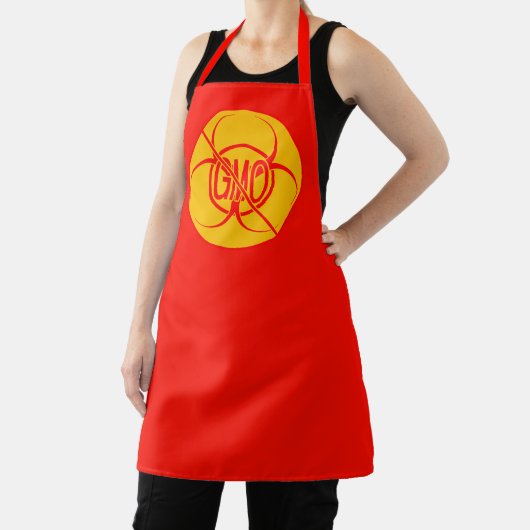 Aucun tablier OGM Biodanger personnalisé BBQ Apron (Insitu)