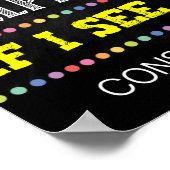 Aucun téléphone portable autorisé Affiche scolaire (Coin)