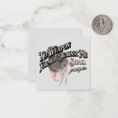 Aucune arme formée contre moi Carte de note (Devant/Arrière en situation)