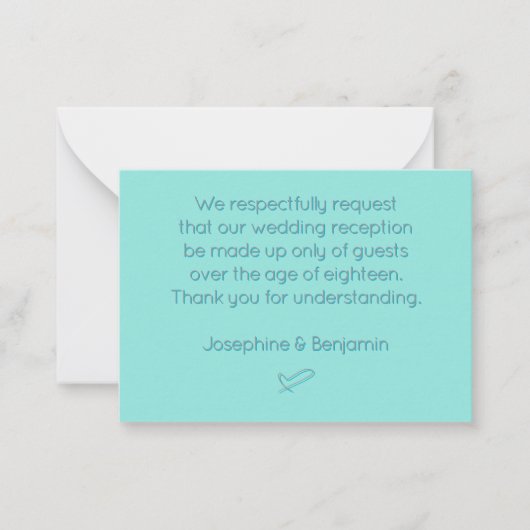 Aucune carte de boîtier de message pour Mariage po (Devant)