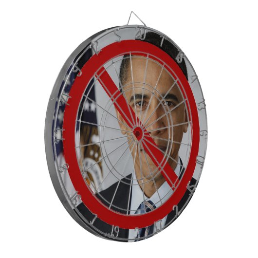 Aucune Cible de flechettes d'Obama (Devant gauche)