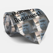 Aucune cravate d'affaires de singe (Roulé)