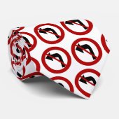 Aucune cravate de virage à gauche (Roulé)