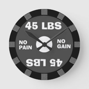 Aucune douleur aucune horloge murale