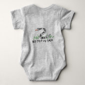 Aucune étape sur le pullover de bébé de Snek (Dos)