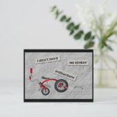 Aucune instruction Carte postale (Debout devant)
