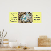 Aucune intimidation Autorisé posters Clubs scolair (Cuisine)