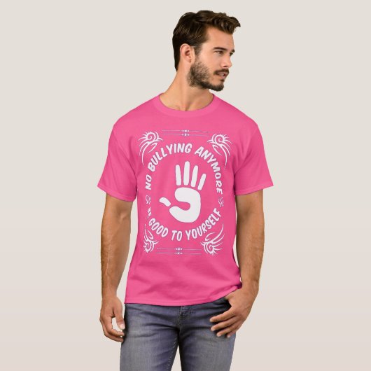 Aucune intimidation plus du T-shirt (Devant entier)