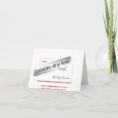 aucune invitation de mariage (Dos)