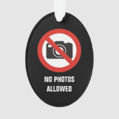 Aucune photo autorisée (dos)