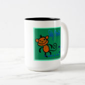 Aucune queue ? Pas un singe - tasse (Devant droit)