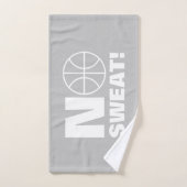 Aucune sueur ne folâtre le cadeau de serviette (Serviette à main)