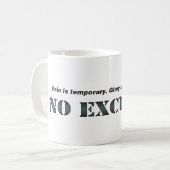 Aucune tasse 2 d'excuses (Devant gauche)