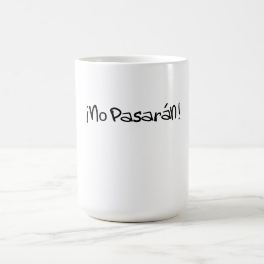 Aucune tasse Anti-Fasciste de Pasaran (Centre)