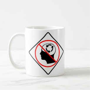 Aucune tasse circulaire de raisonnement