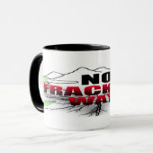 Aucune tasse de café de manière de Fracking (Devant gauche)