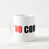 Aucune tasse de commentaire (Devant gauche)