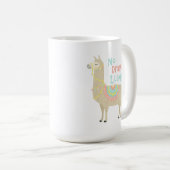 Aucune tasse de lama de drame (Devant droit)