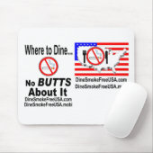 Aucuns BOUTS à son sujet ! - Tapis de souris (Avec souris)