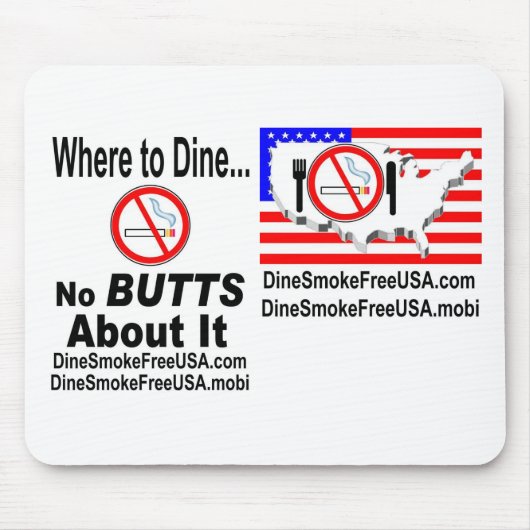 Aucuns BOUTS à son sujet ! - Tapis de souris (Devant)