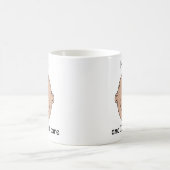 Aucuns cheveux, je ne m'inquiète pas - la tasse (Centre)