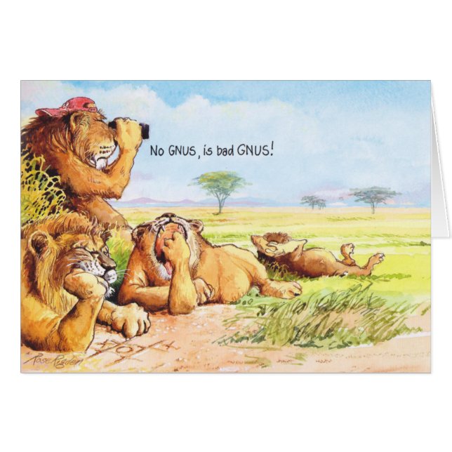 Aucuns gnous (Devant horizontal)