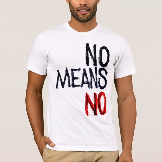 Aucuns moyens aucuns T-shirts d'exposition (Devant)