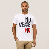 Aucuns moyens aucuns T-shirts d'exposition (Devant entier)
