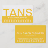 audacieux BRONZE la carte de fidélité de client (Devant / Derrière)