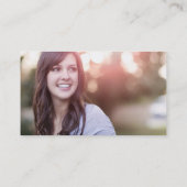 AUDACIEUX ET SCRIPT LE CARTE DE VISITE DE (Dos)