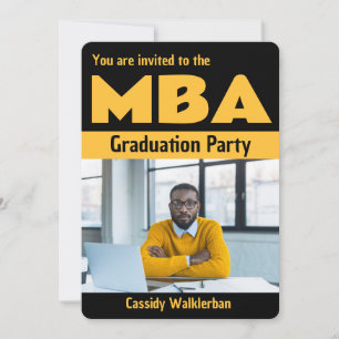 Audacieux MBA - Invitation à la graduation