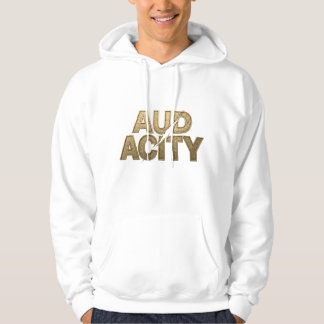 Audacity Gold Gebarsten Metaal 3D Rebel Royale Hoodie