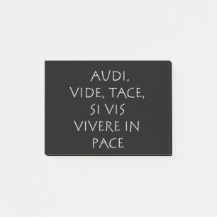 Audi video tace is zichtbaar op vivere in tempo post-it® notes