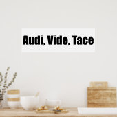 Audi, video, tace poster (Keuken)
