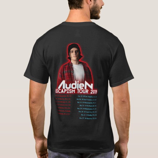 AUDIEN TOUR 2019 T-SHIRT (Achterkant)