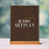 Audio Artisan Acryl Bord (Neutraal)