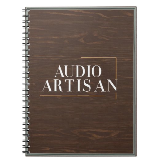 Audio Artisan Notitieboek (Voorkant)