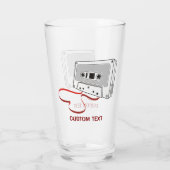Audio Cassette Glas (Achterkant)