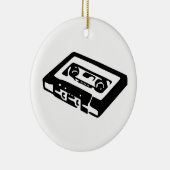Audio Cassette Keramisch Ornament (Rechts)
