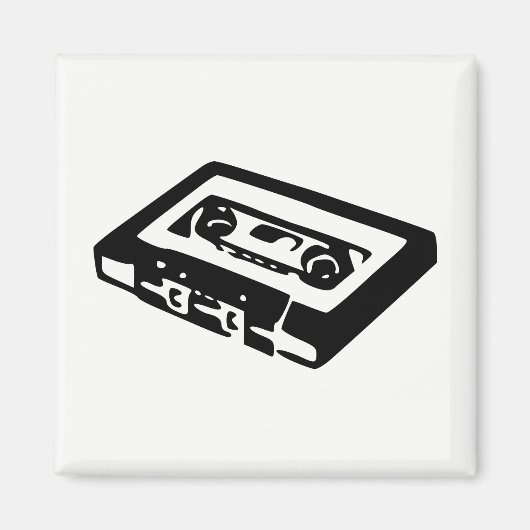 Audio Cassette Magneet (Voorkant)